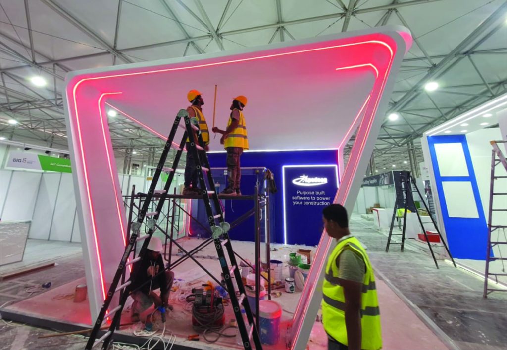 signex booth - Xpedeon - Riyadh Big5 Booth- 2025