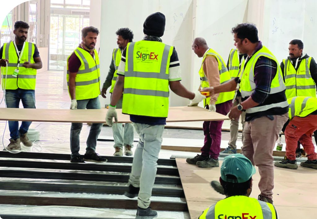 signex booth - Xpedeon - Riyadh Big5 Booth- 2025