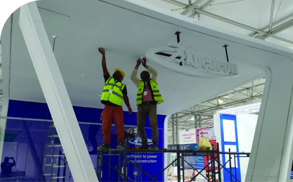 signex booth - Xpedeon - Riyadh Big5 Booth- 2025