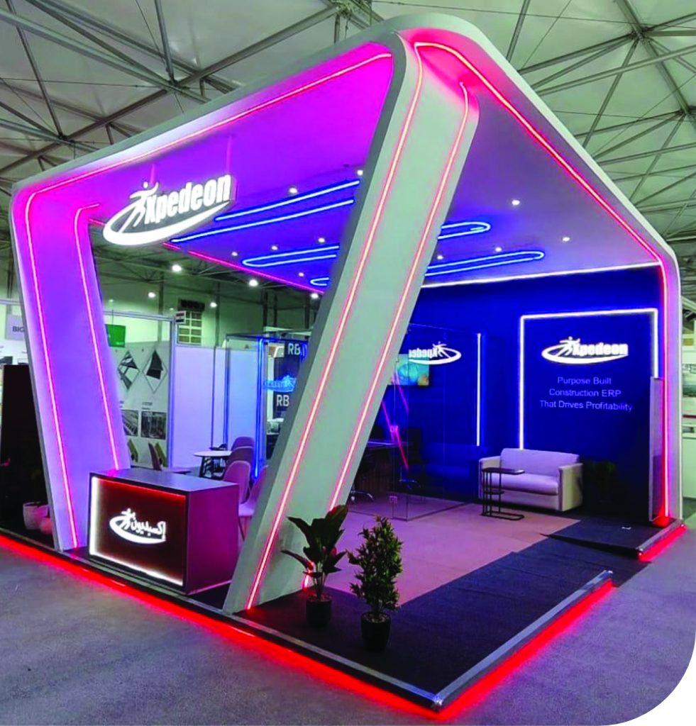 Riyadh exhibition booth - signex booth
