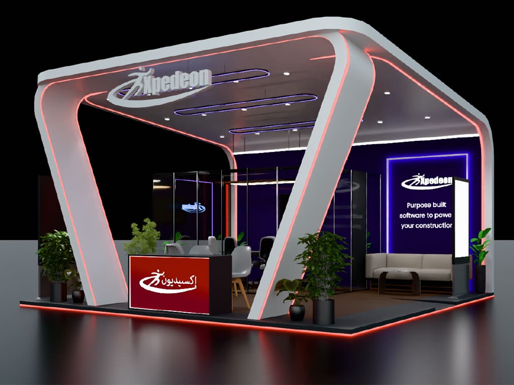 signex booth - Xpedeon - Riyadh Big5 Booth- 2025
