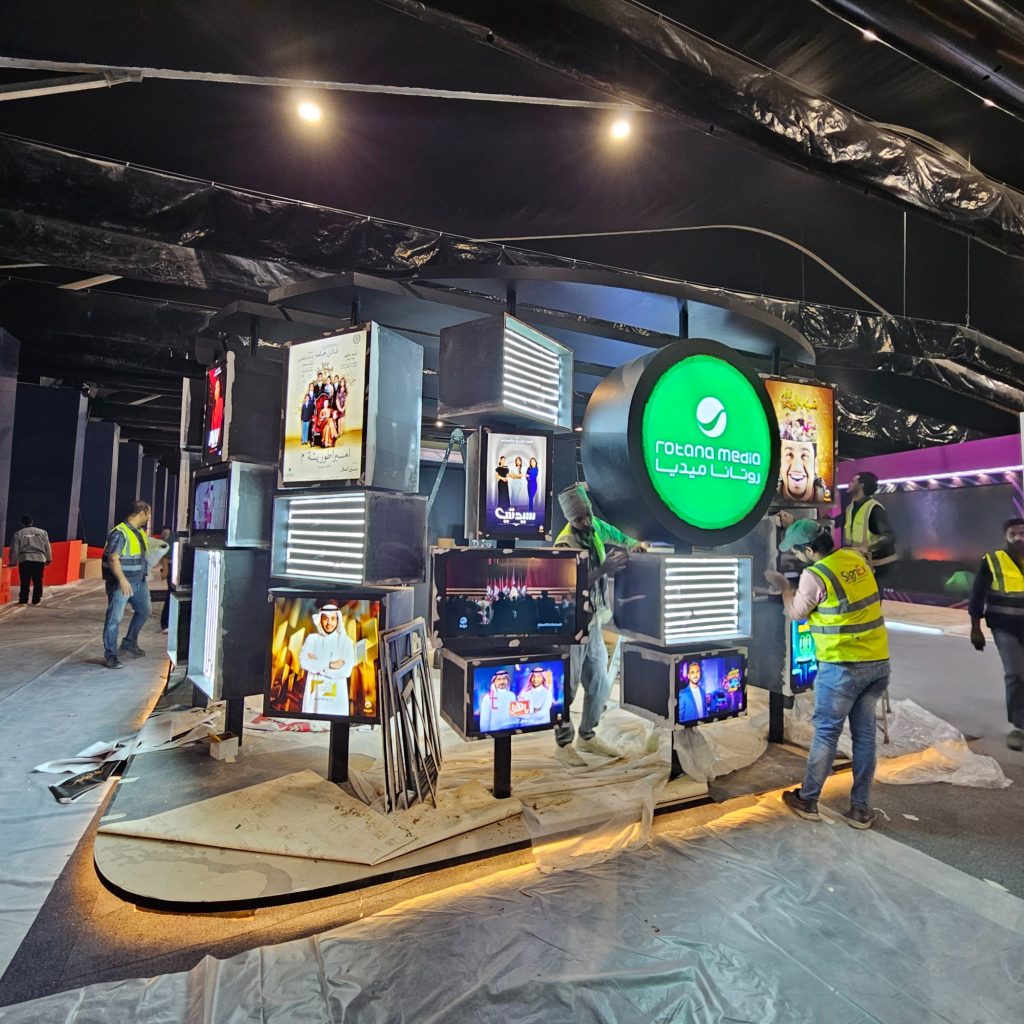 signex rotana media expo booth