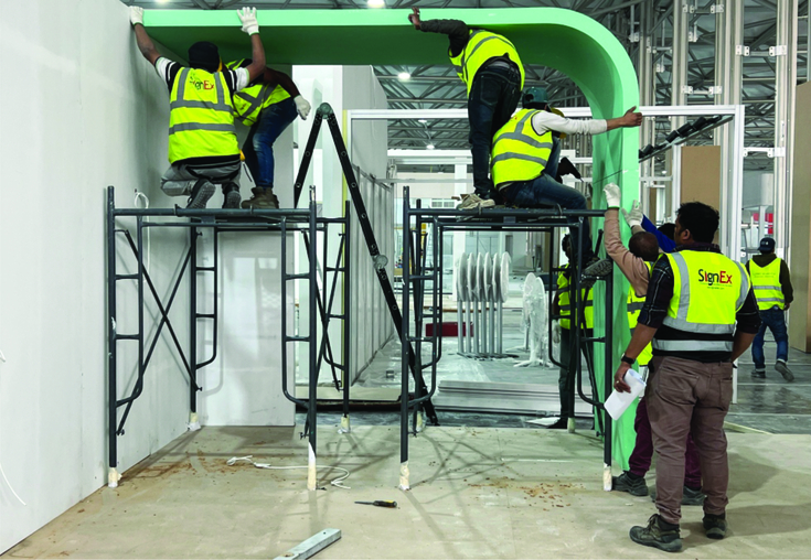 Big 5 Construct Saudi 2025 booths- signex